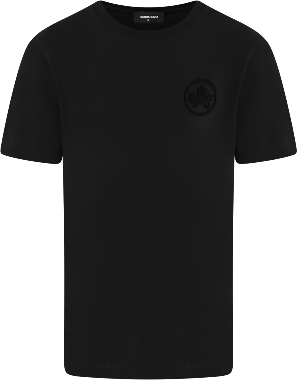Dsquared2 Heren Logo T-Shirt Zwart Zwart