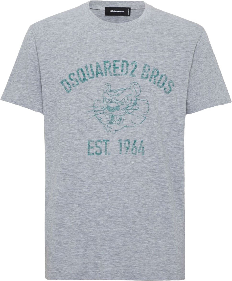 Dsquared2 T-Shirts And Polos Grey Lichtgrijs