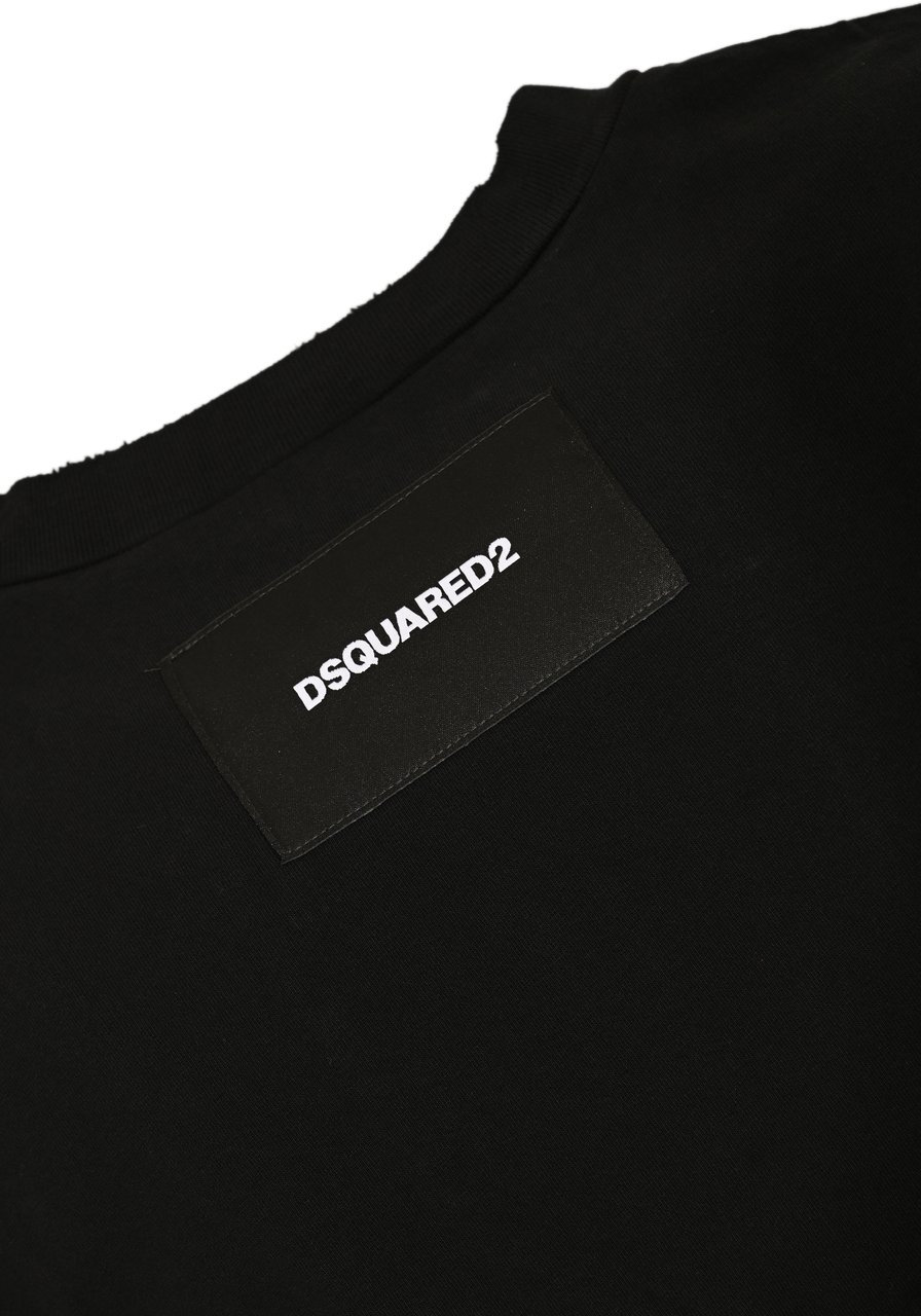 Dsquared2 T-Shirts And Polos Black Zwart