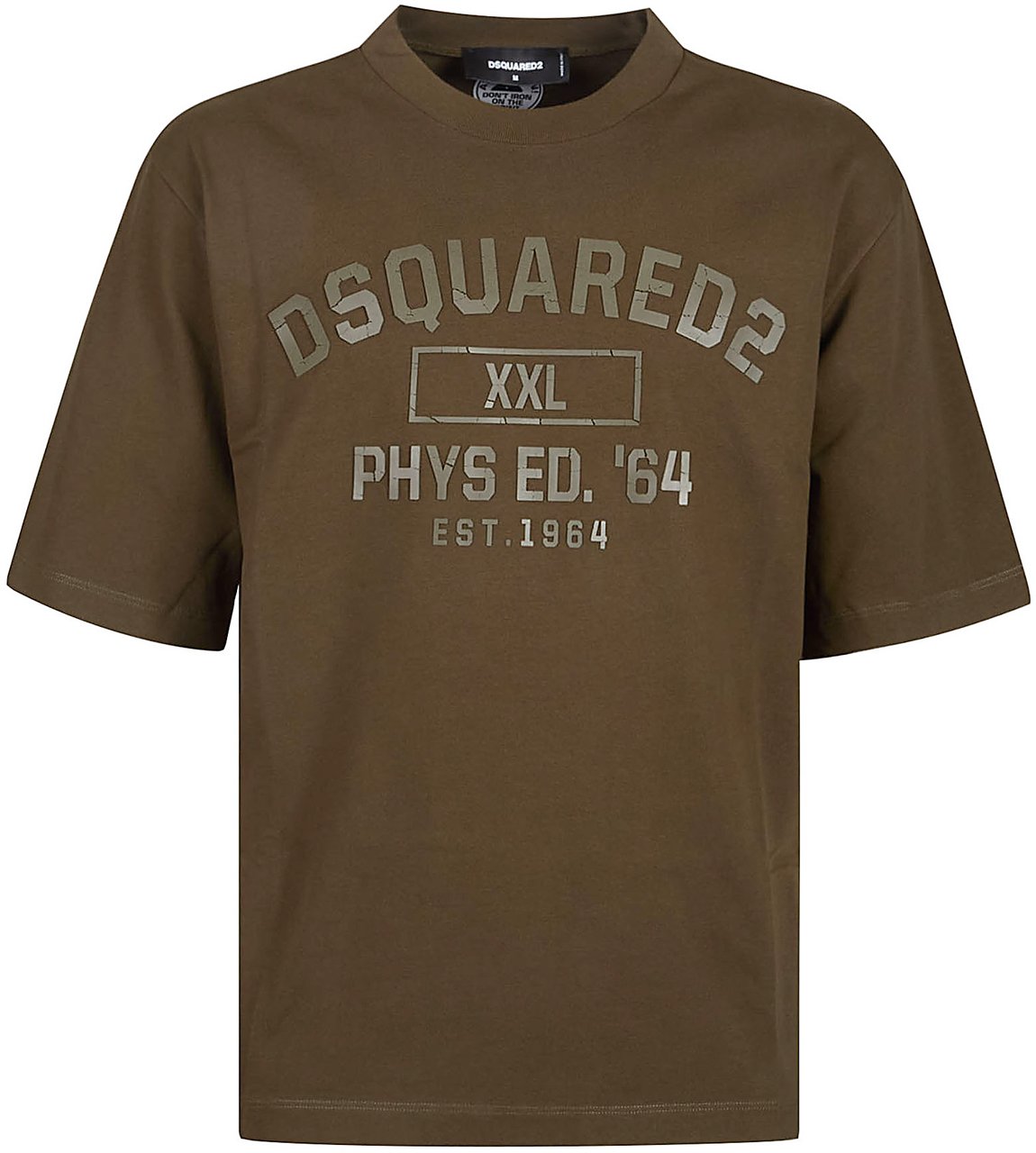 Dsquared2 Loose Fit T-shirt Green Groen