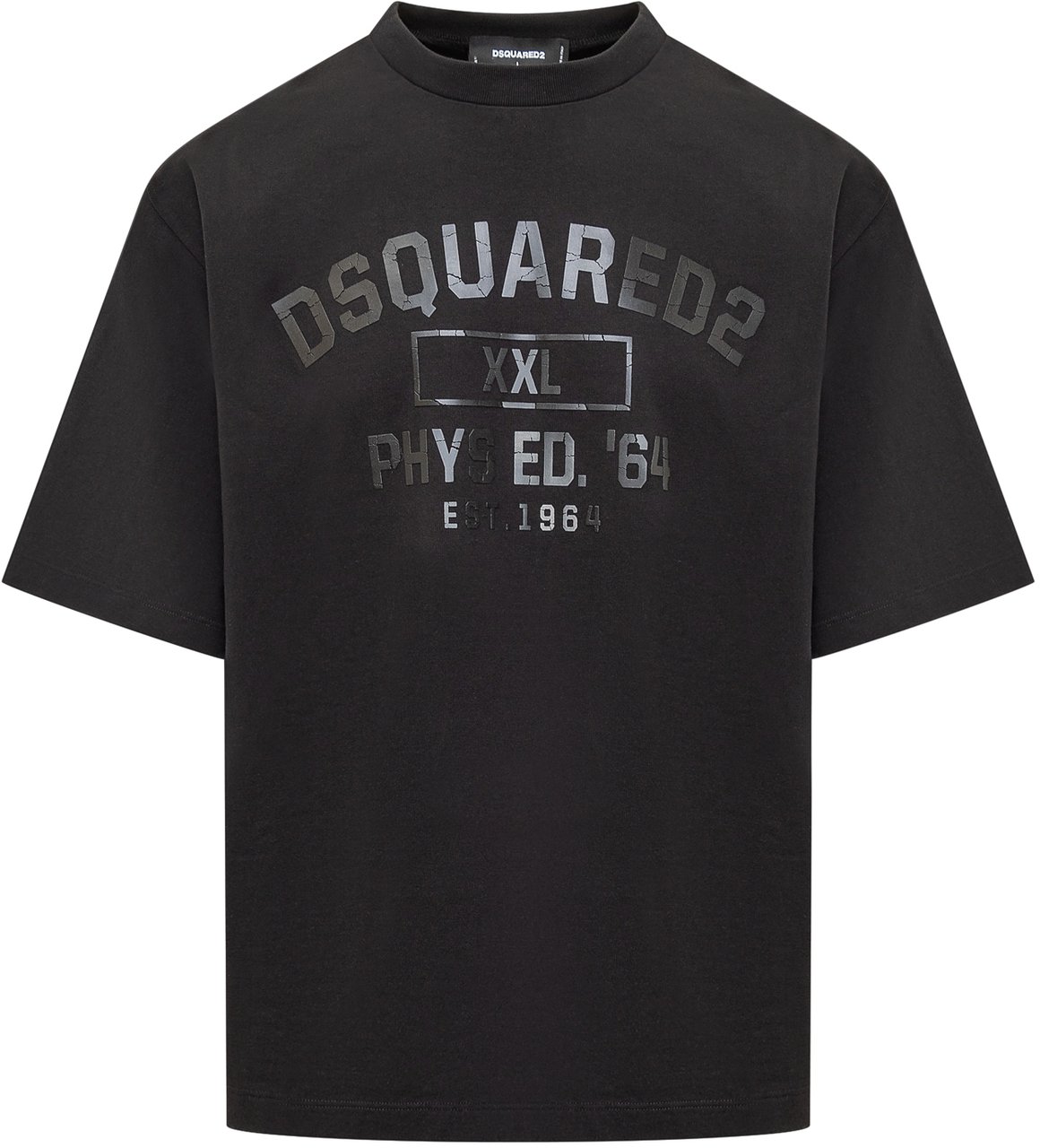 Dsquared2 T-Shirt Loose Fit Zwart