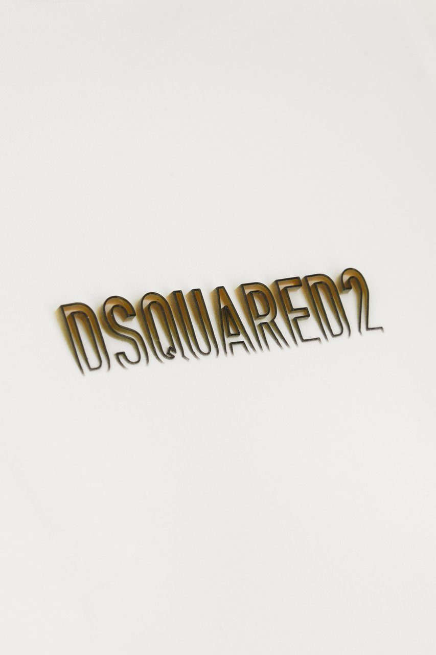 Dsquared2 Dsquared2 White cotton t-shirt Wit