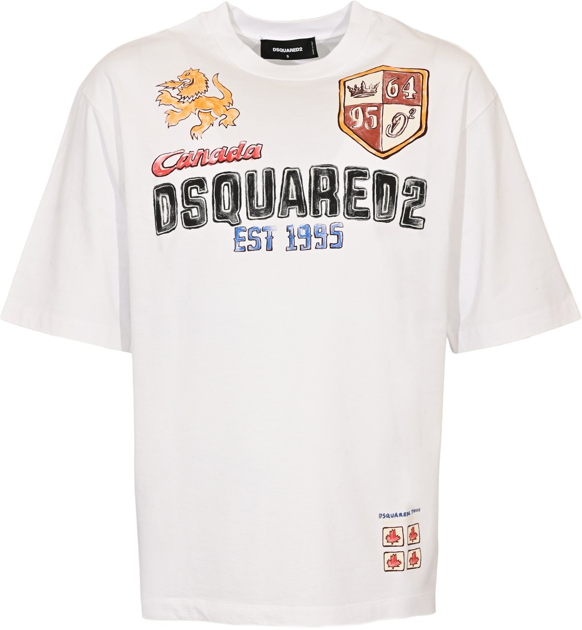 Dsquared2 T-Shirts And Polos White Wit