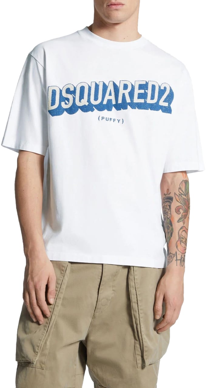 Dsquared2 T-shirts White Wit
