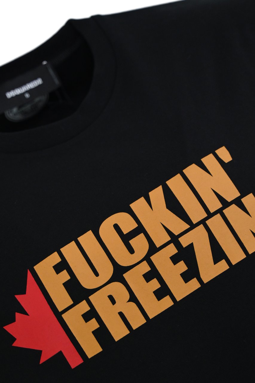 Dsquared2 T-Shirts And Polos Black Zwart