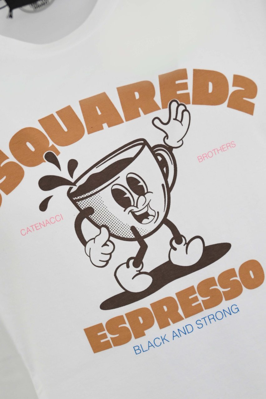 Dsquared2 T-Shirts And Polos White Wit