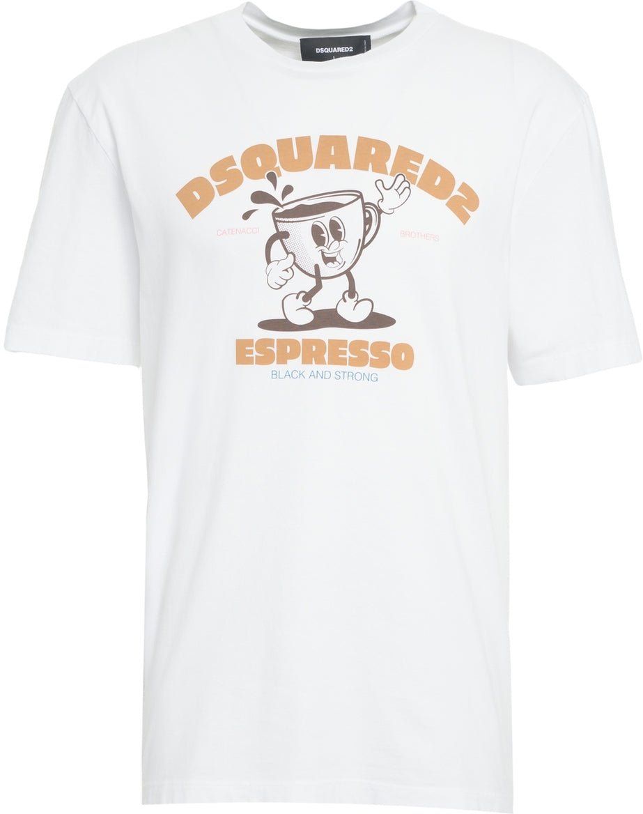 Dsquared2 T-shirt with print Wit