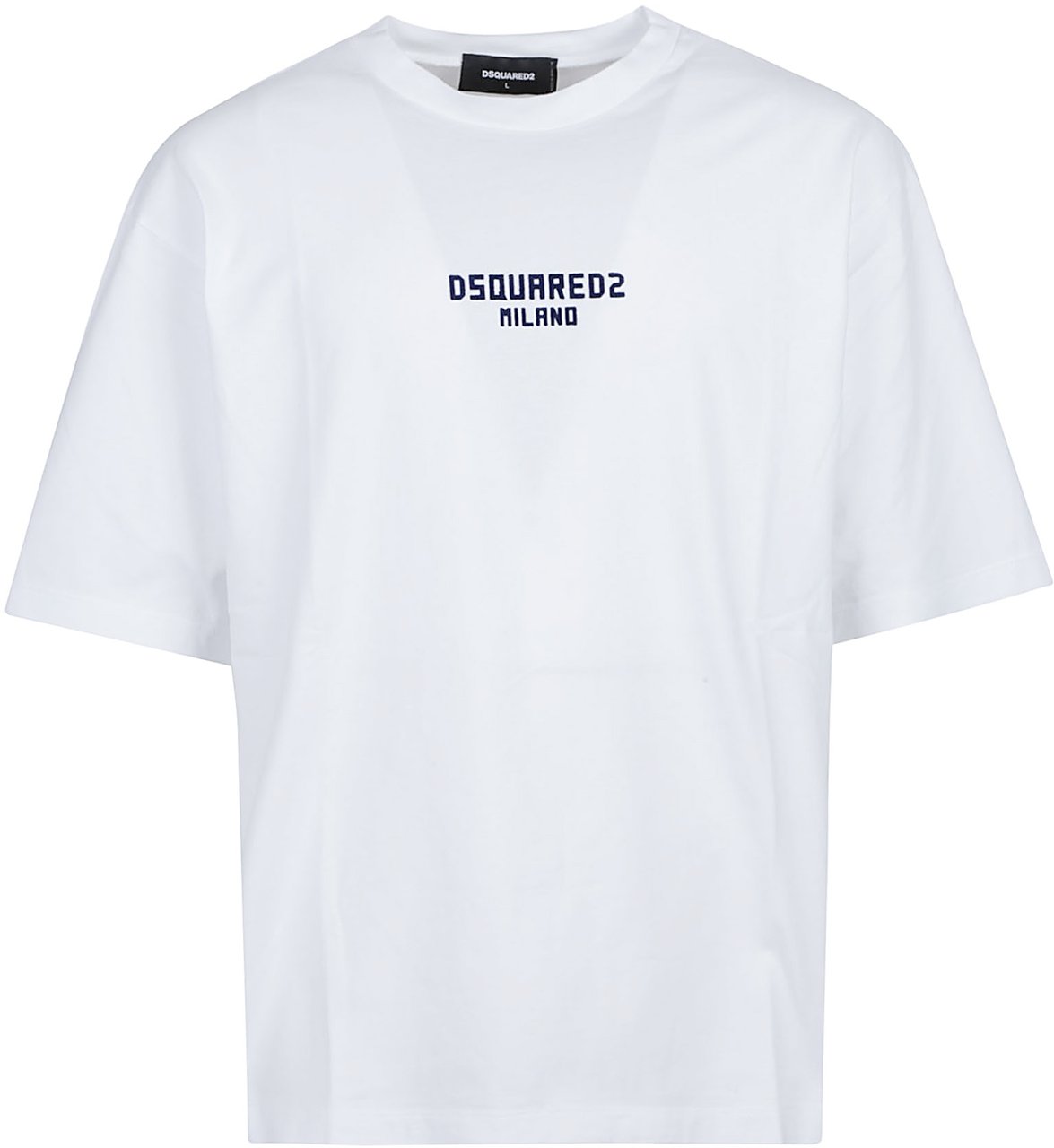 Dsquared2 Loose Fit T-shirt White Wit