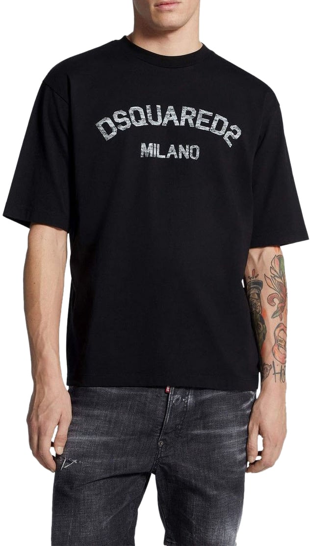 Dsquared2 T-shirts Black Zwart