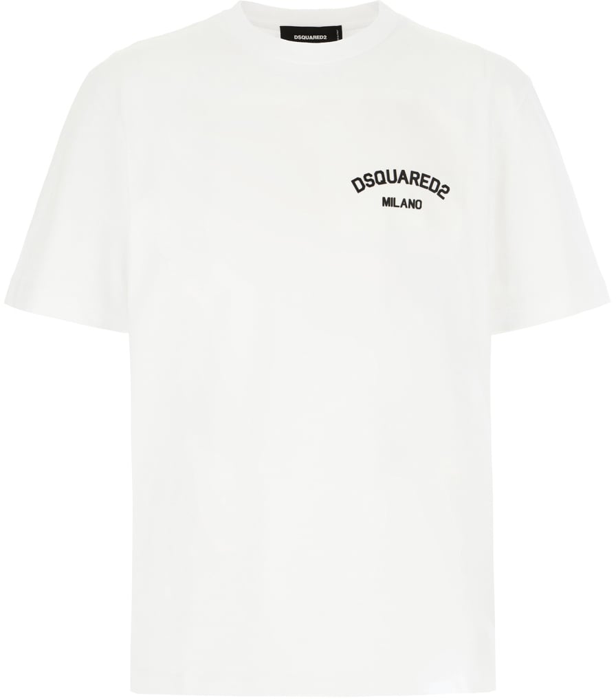 Dsquared2 Dsquared2 White cotton t-shirt Wit