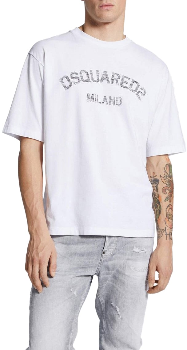 Dsquared2 T-shirts White Wit