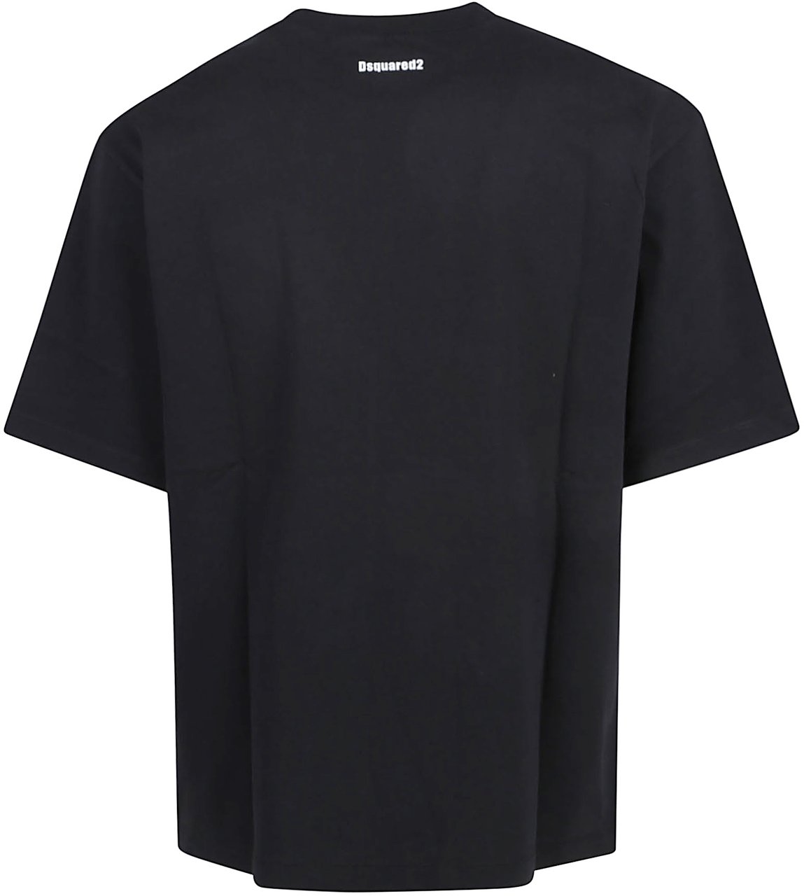 Dsquared2 Loose Fit T-shirt Black Zwart