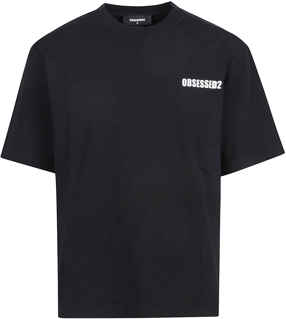 Dsquared2 Loose Fit T-shirt Black Zwart