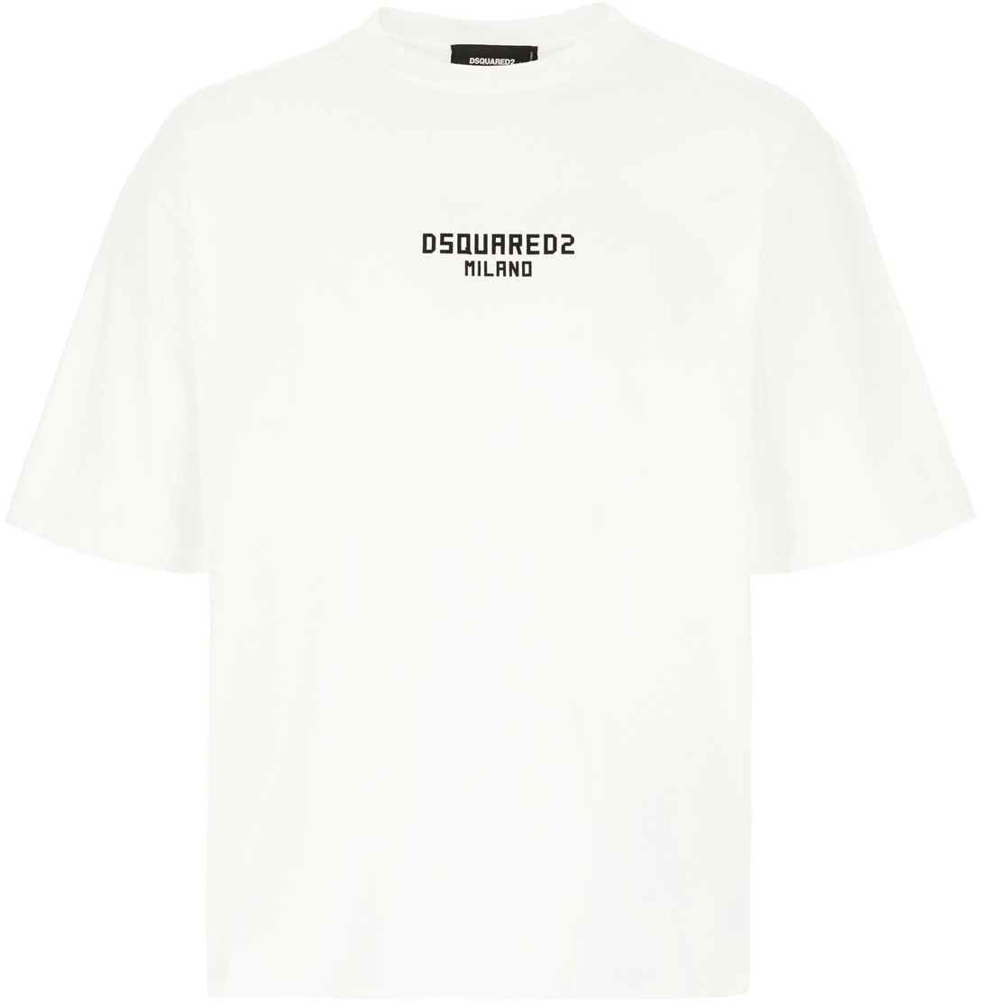Dsquared2 Dsquared2 White cotton t-shirt Wit
