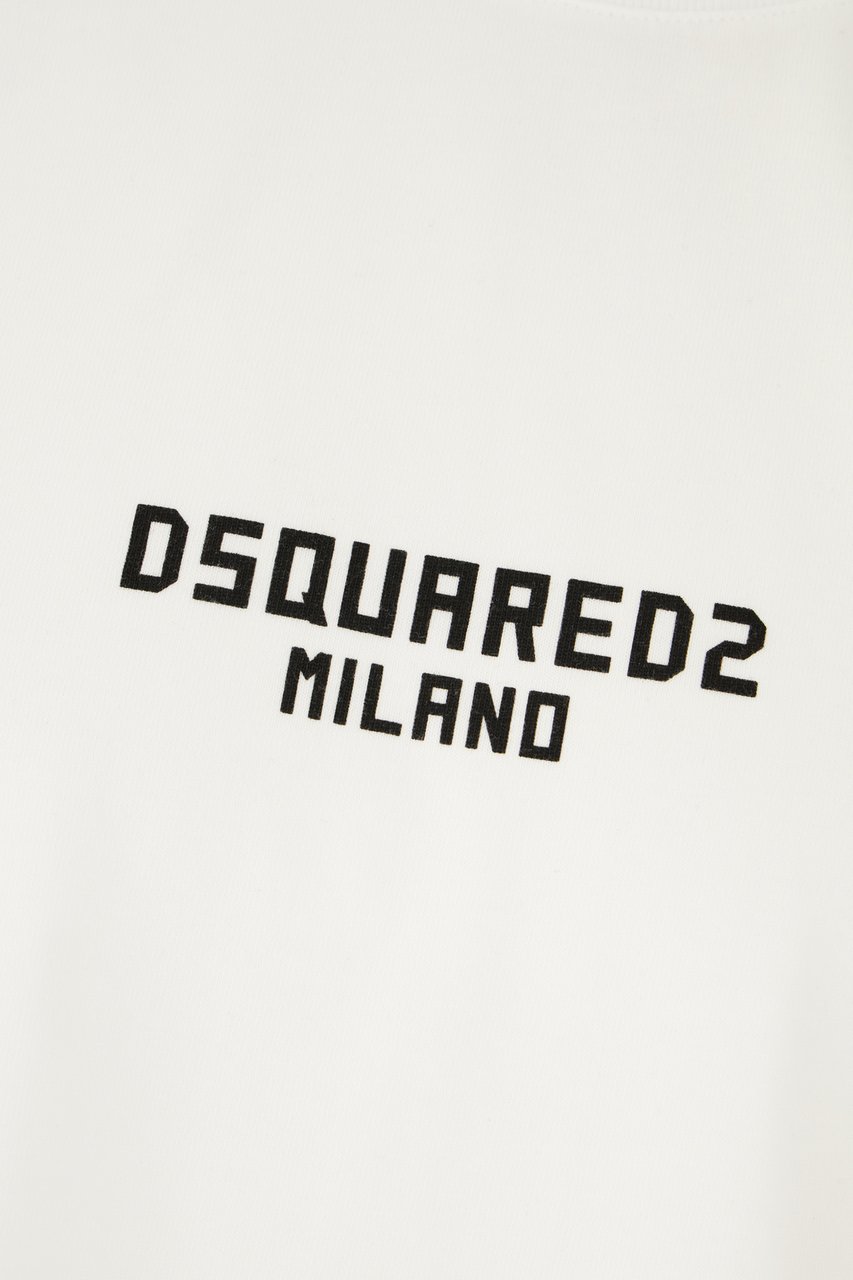 Dsquared2 Dsquared2 White cotton t-shirt Wit
