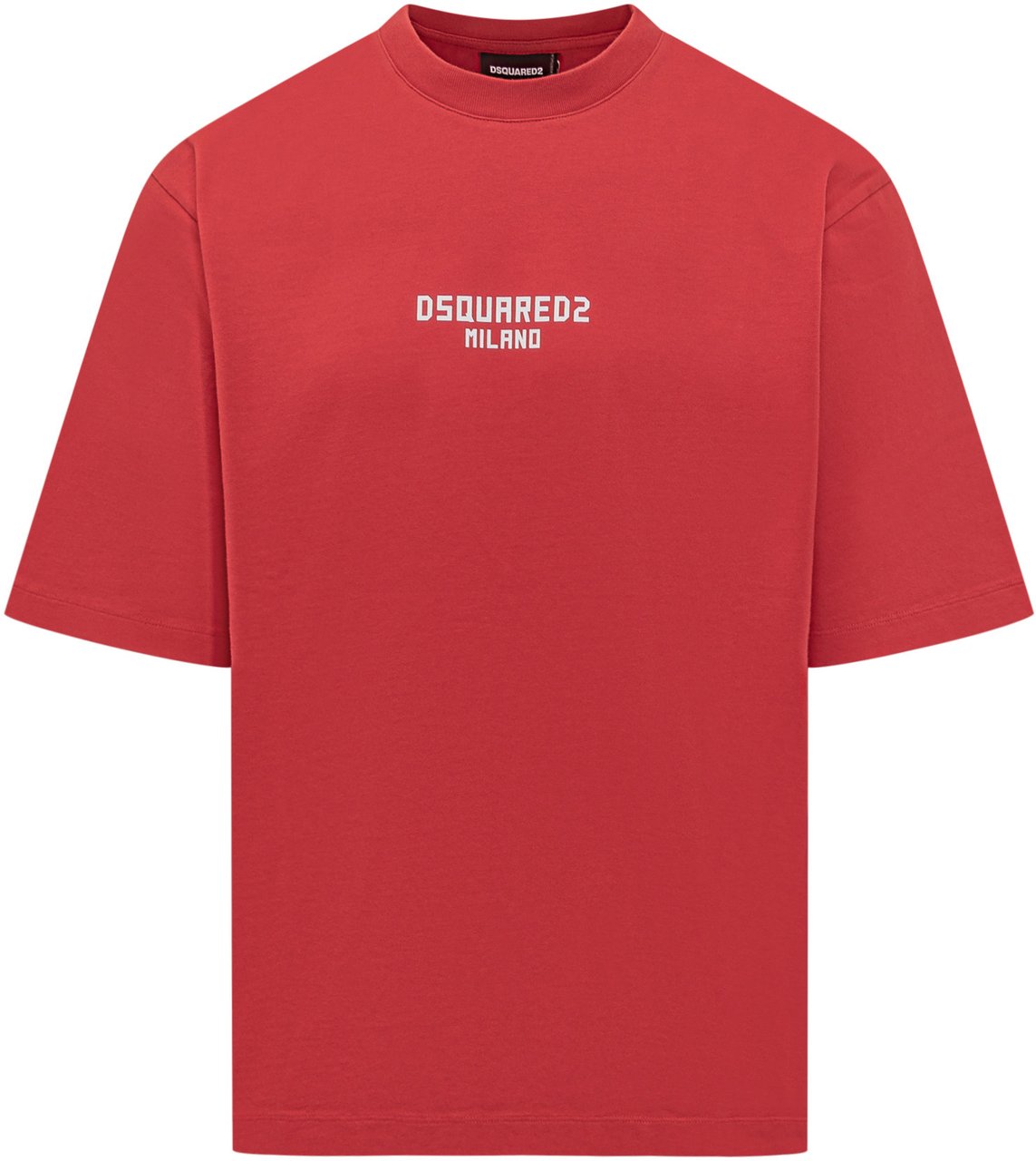 Dsquared2 T-Shirt Logo Stampata Rood