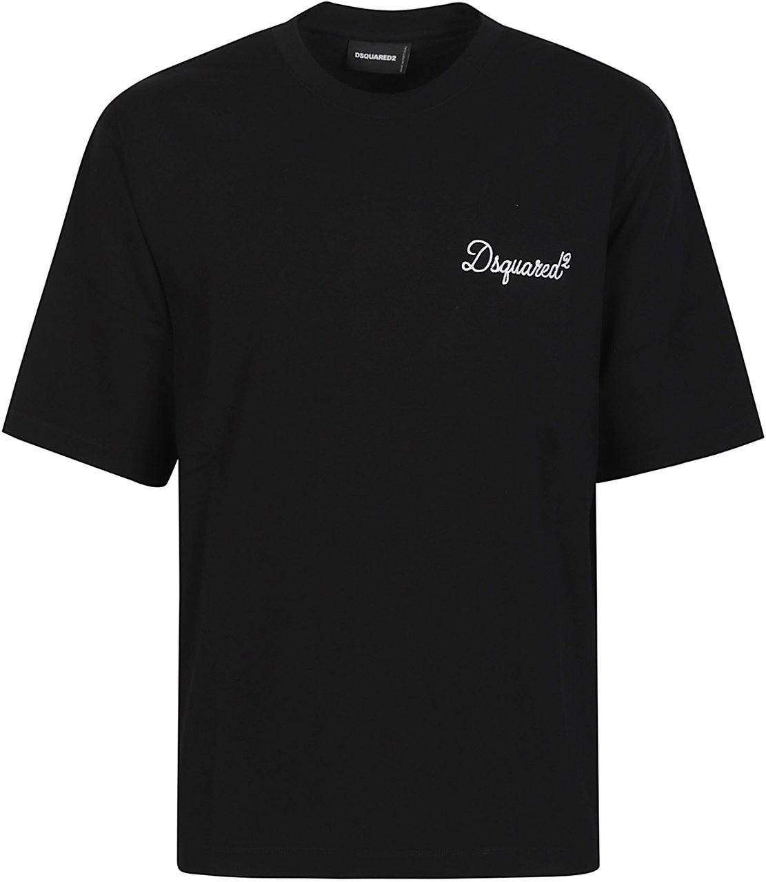 Dsquared2 Loose Fit T-shirt Black Zwart