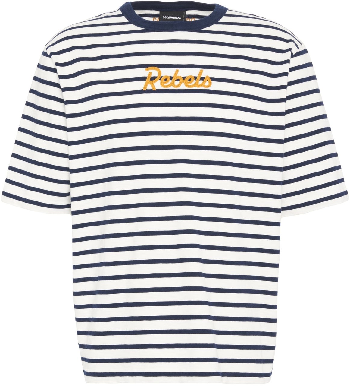 Dsquared2 Striped t-shirt Wit