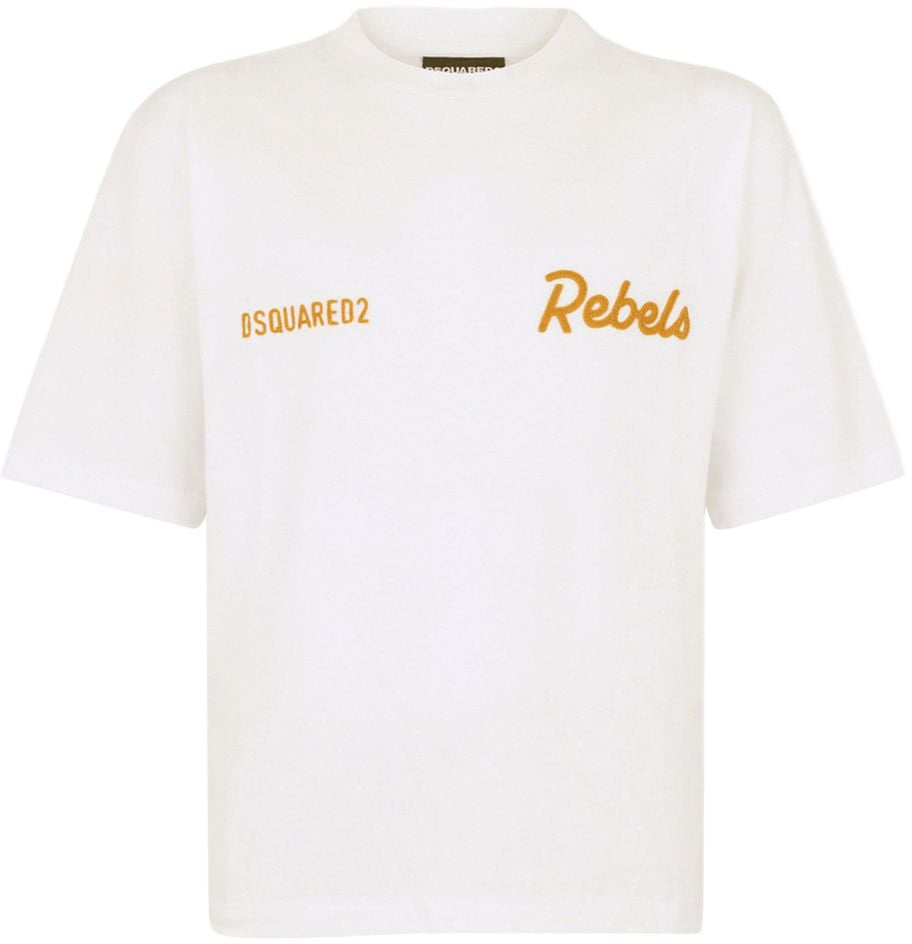 Dsquared2 T-Shirts And Polos White Wit