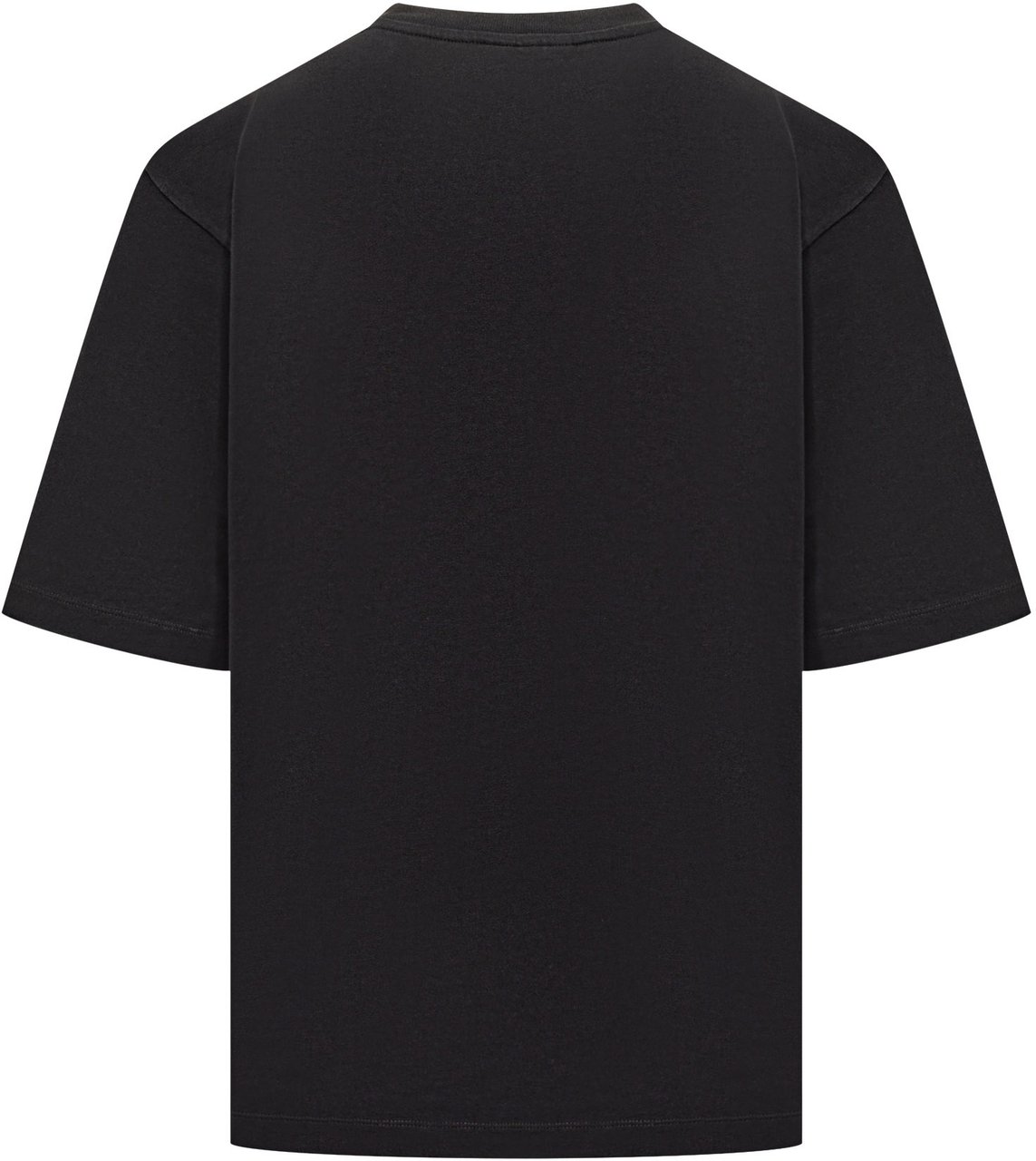 Dsquared2 T-Shirt Oversize con Stampa Jungle Zwart