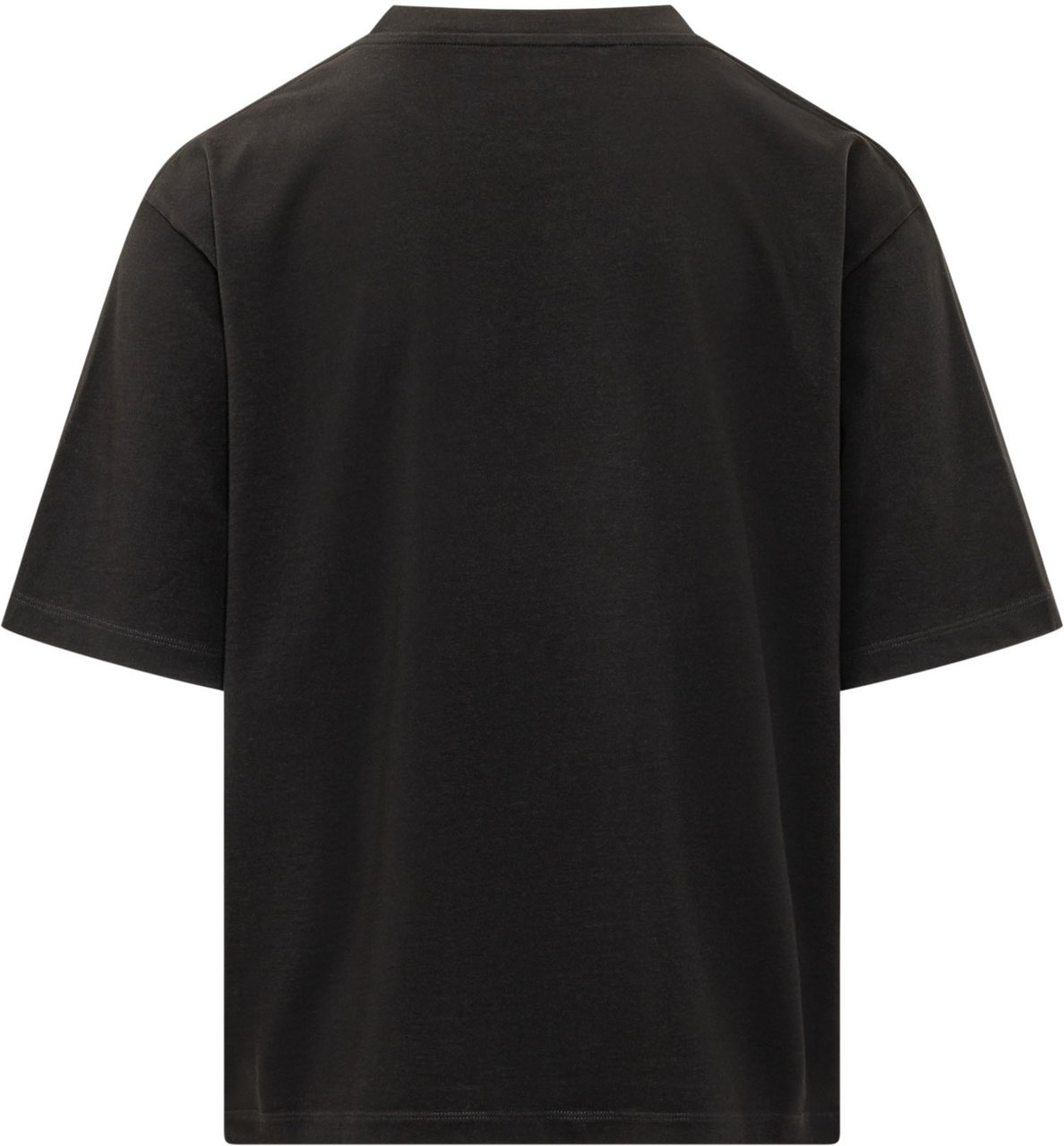 Dsquared2 T-shirt Loose Fit con Grafica Zwart