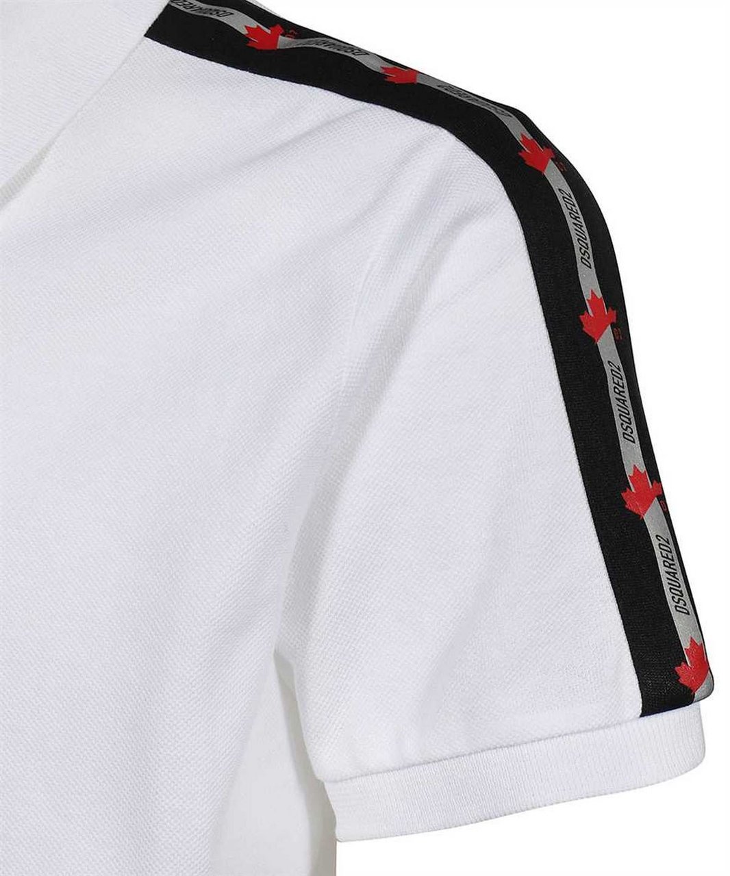 Dsquared2 Polos White Wit