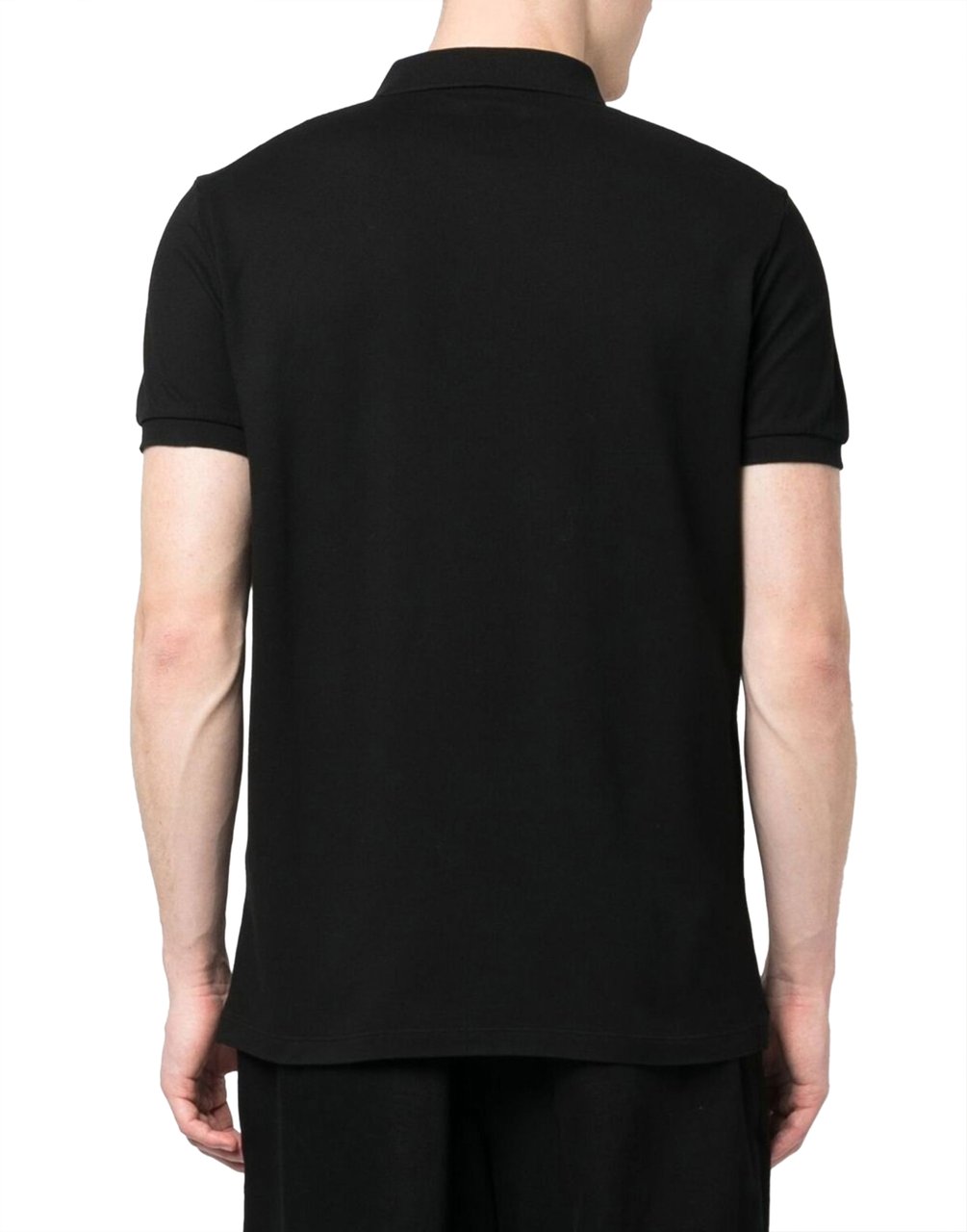 Dsquared2 D2 Tennis Logo Printed Polo Shirt Zwart