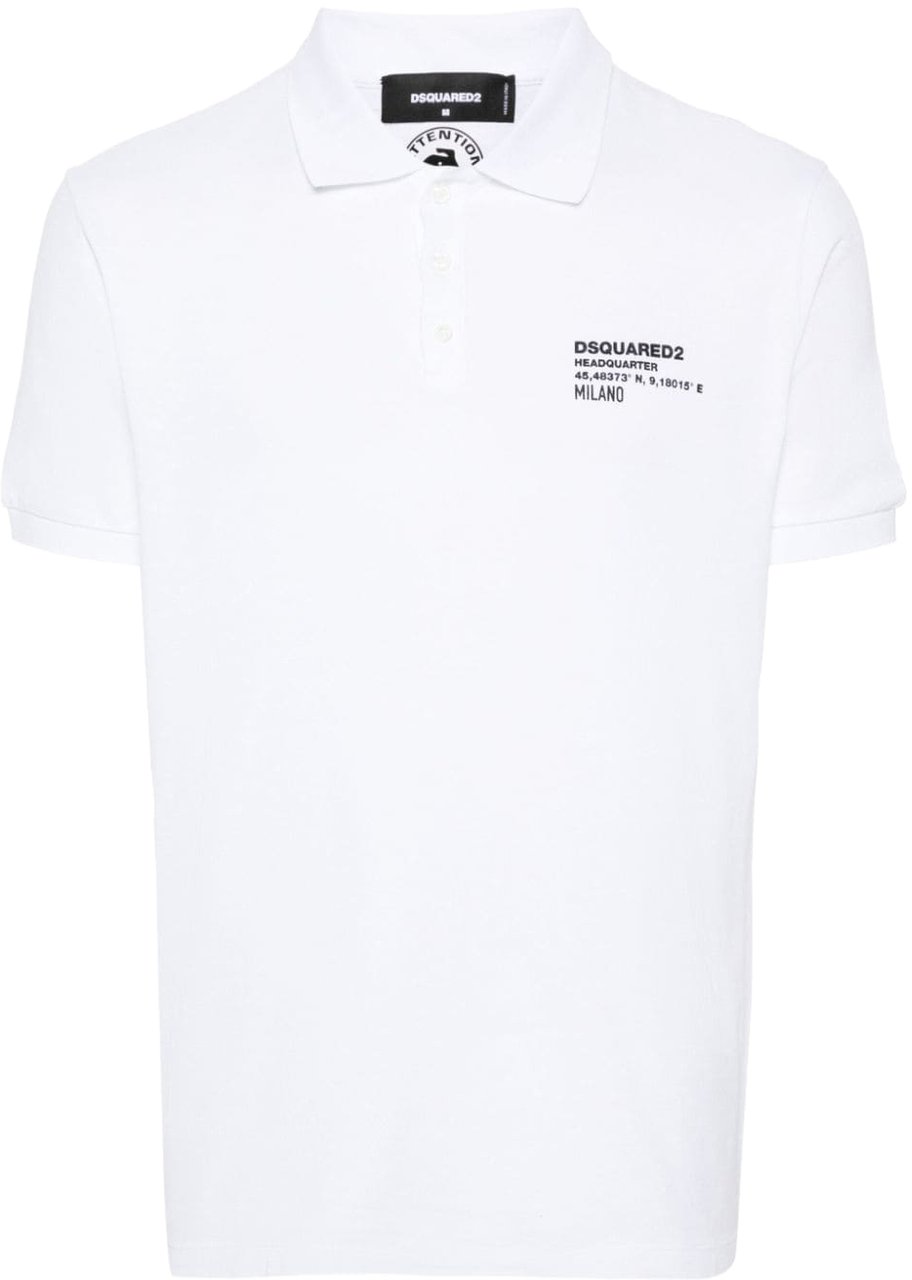 Dsquared2 T-Shirts And Polos White Wit