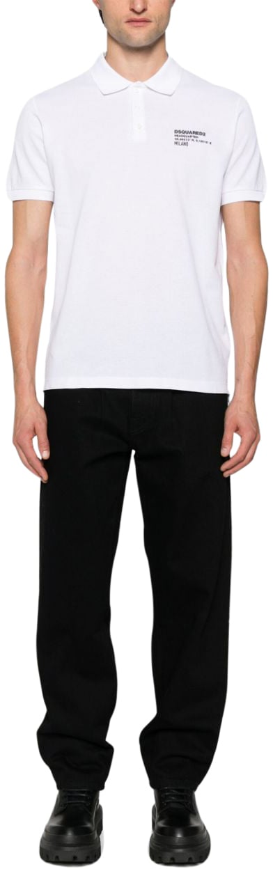 Dsquared2 T-Shirts And Polos White Wit