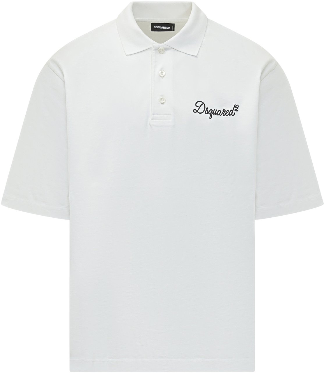 Dsquared2 Tennis Fit Polo Wit