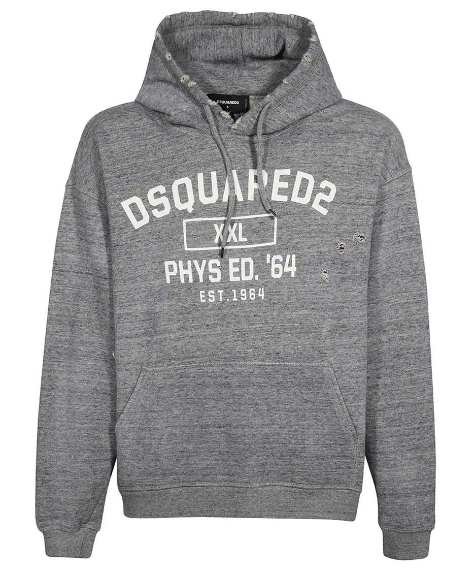 Dsquared2 Cotton hoodie Wit