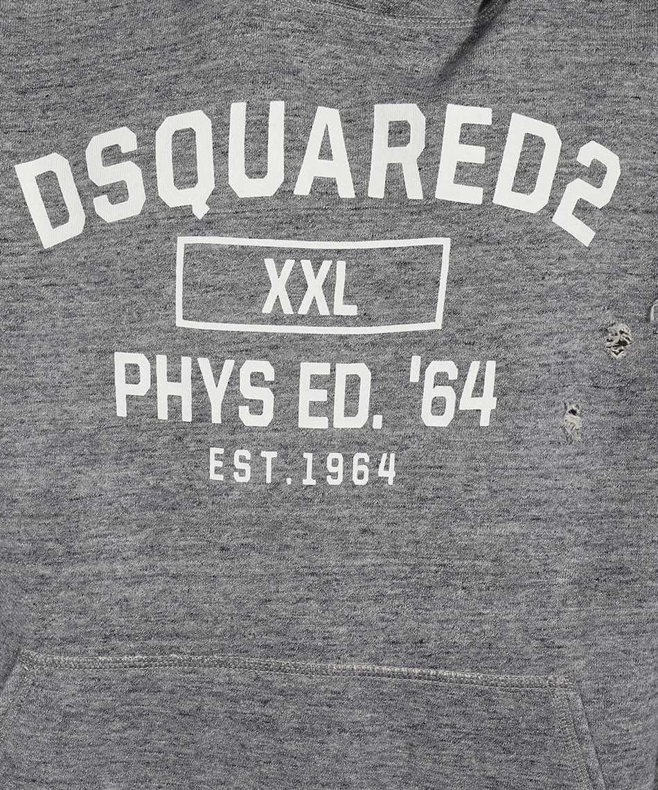 Dsquared2 Cotton hoodie Wit