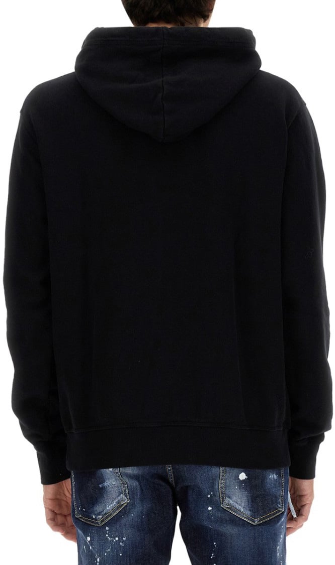 Dsquared2 Globetrotter Sweatshirt Zwart