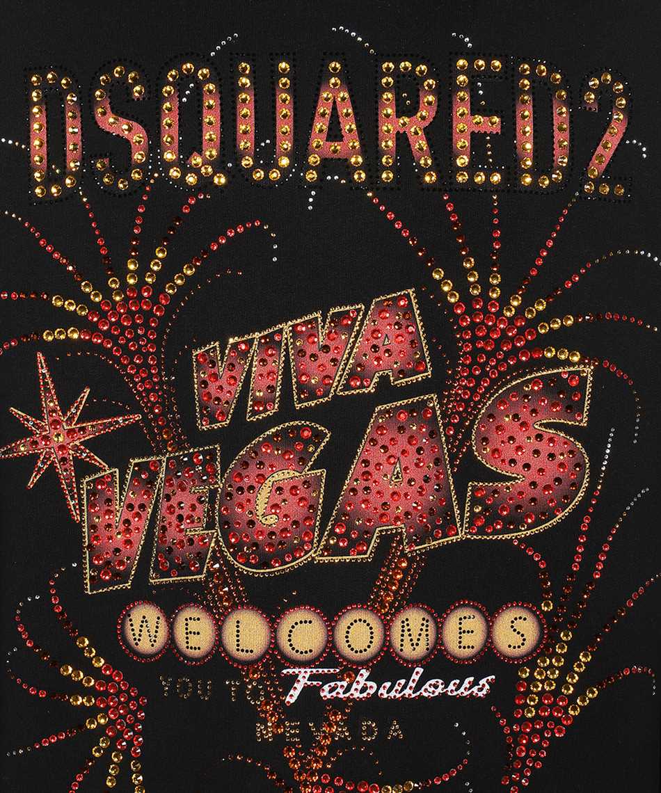 Dsquared2 Hooded sweatshirt Zwart