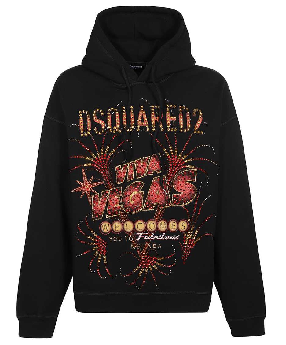 Dsquared2 Hooded sweatshirt Zwart