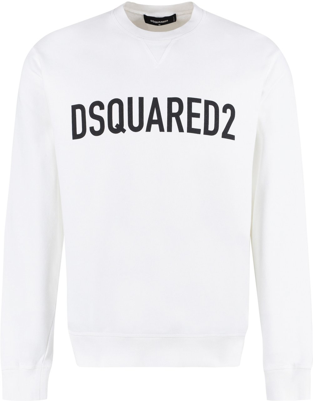 Dsquared2 Cotton crew-neck sweatshirt Wit