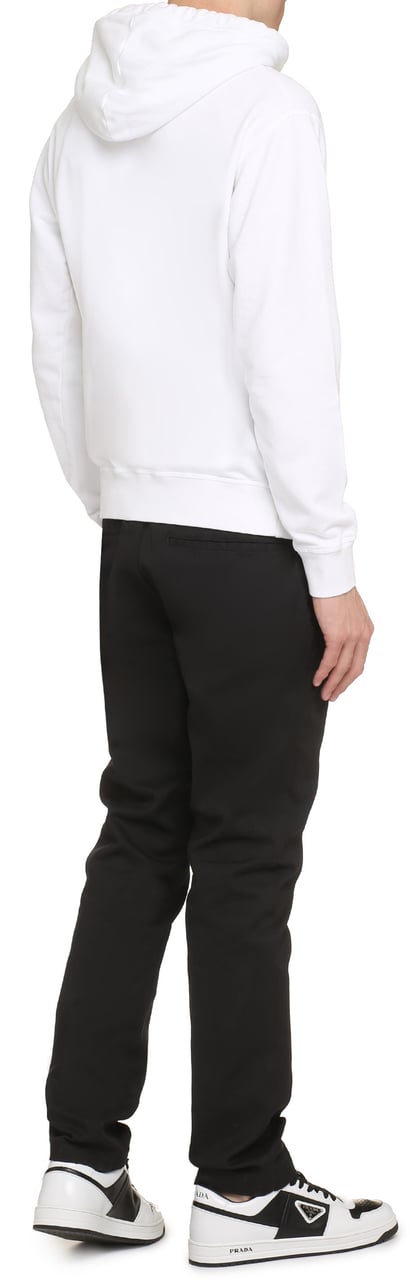 Dsquared2 Cotton hoodie Wit