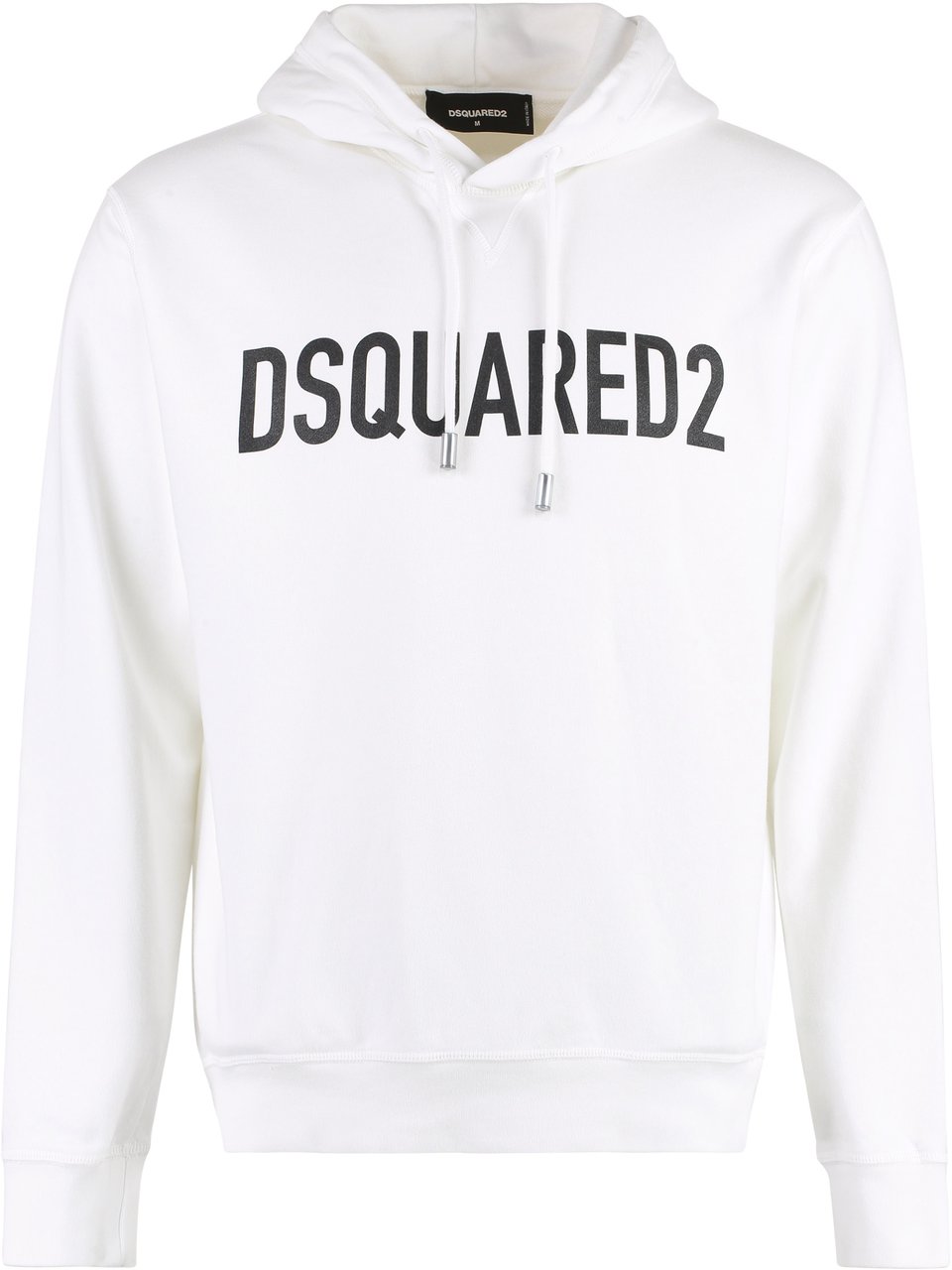 Dsquared2 Cotton hoodie Wit
