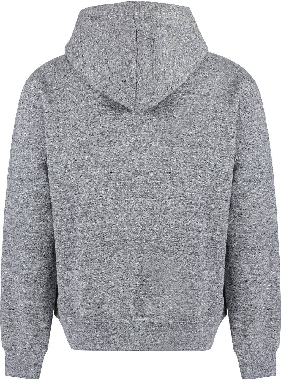 Dsquared2 Logo print hoodie Grijs