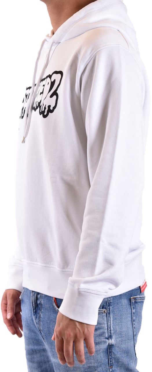 Dsquared2 Sweatshirts White Wit