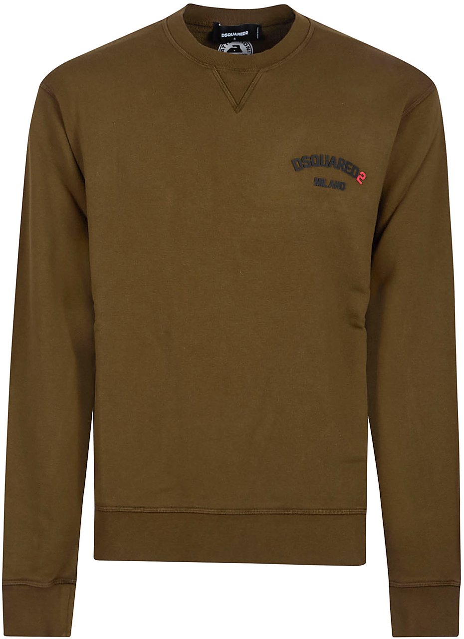 Dsquared2 Cool Fit Sweatshirt Green Groen