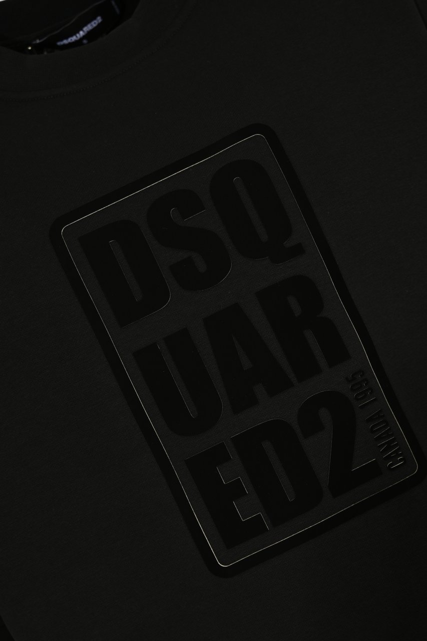 Dsquared2 T-Shirts And Polos Black Zwart