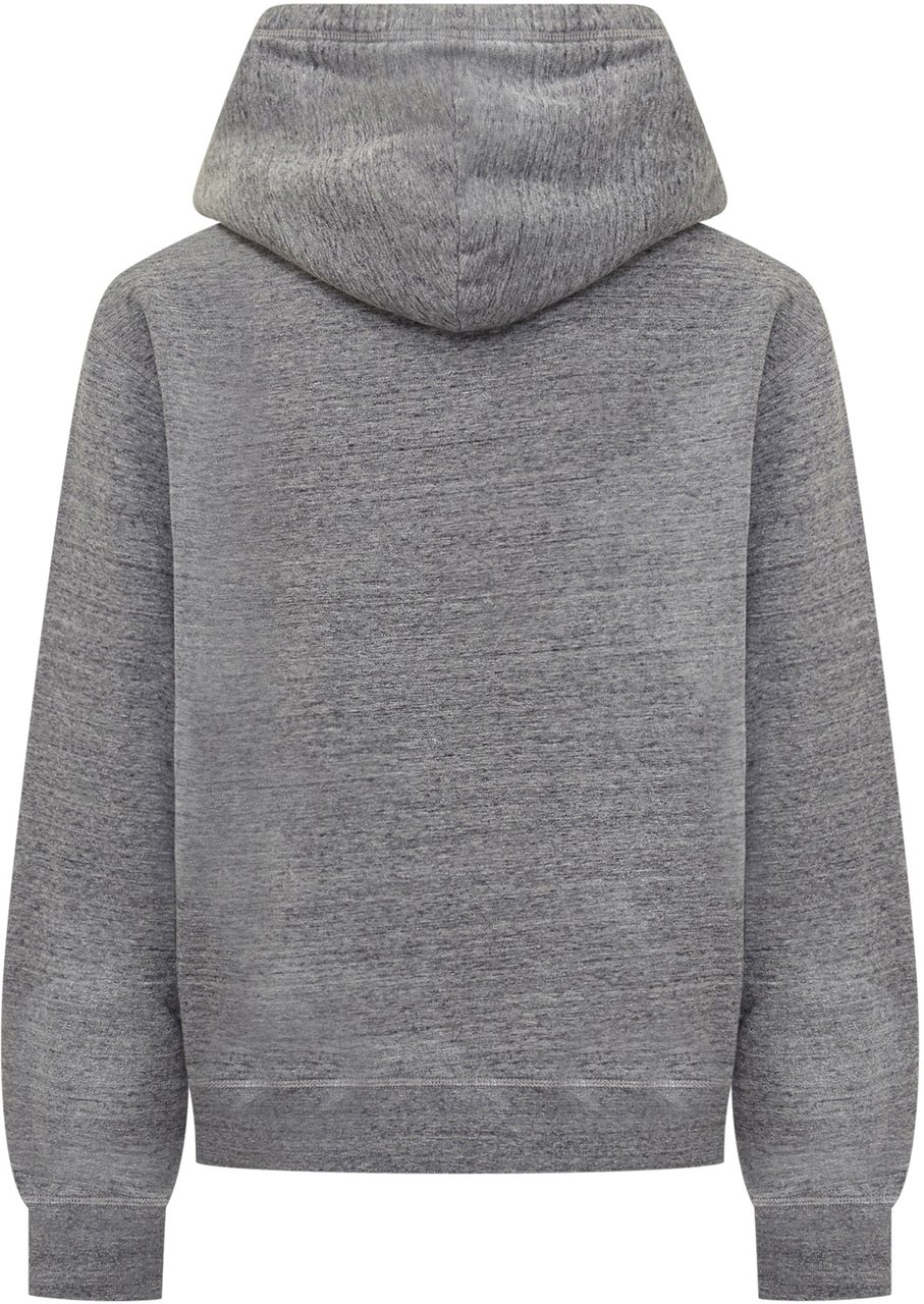Dsquared2 Felpa grigia con cappuccio Dsquared2 Grijs