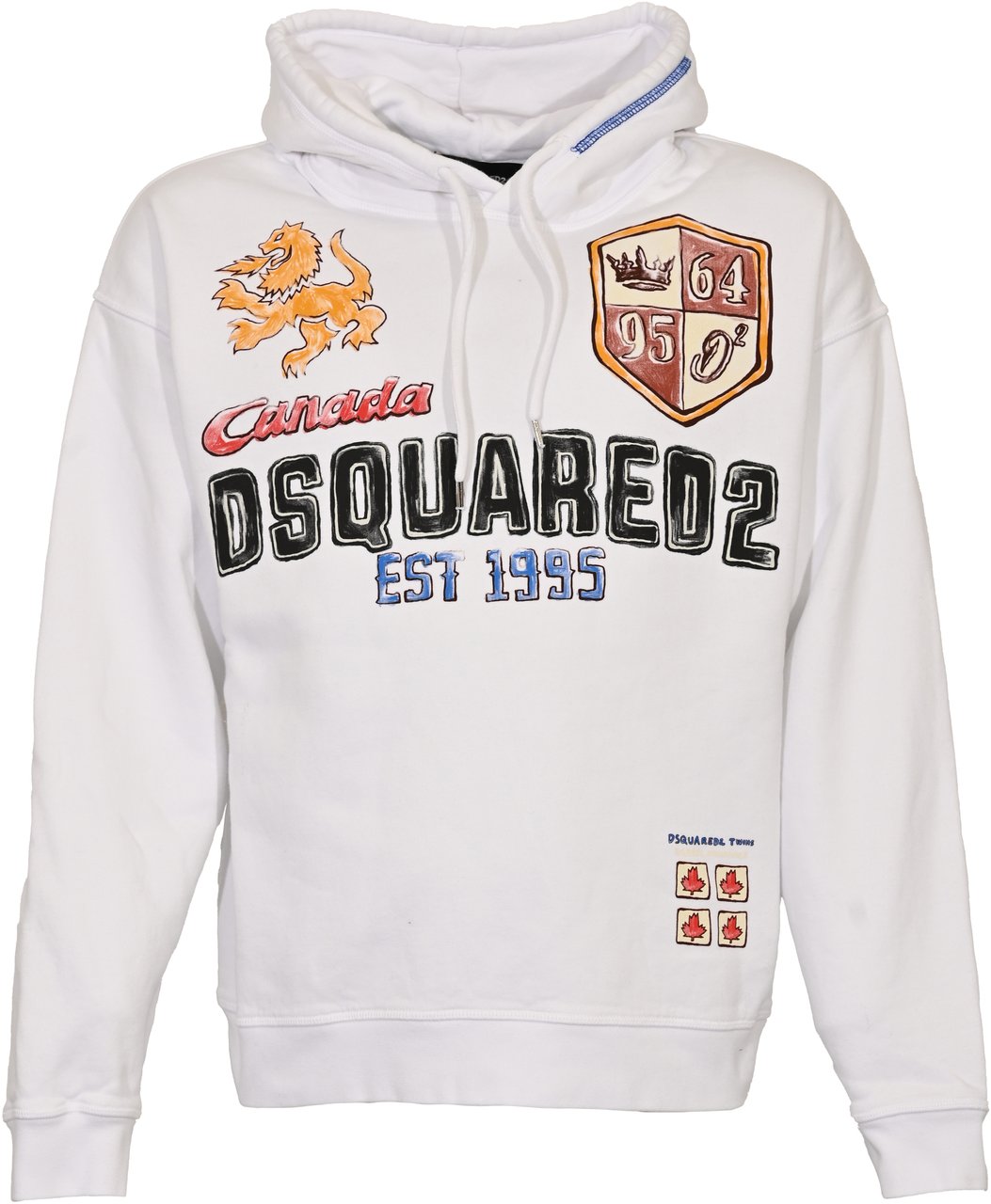 Dsquared2 Sweaters White Wit
