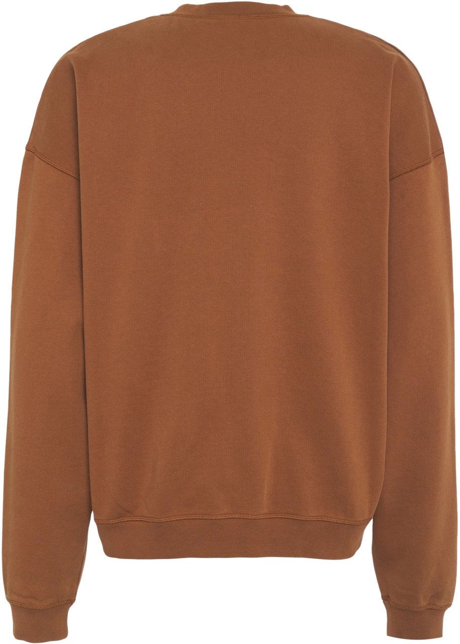 Dsquared2 Sweatshirt with logo embroidery Bruin