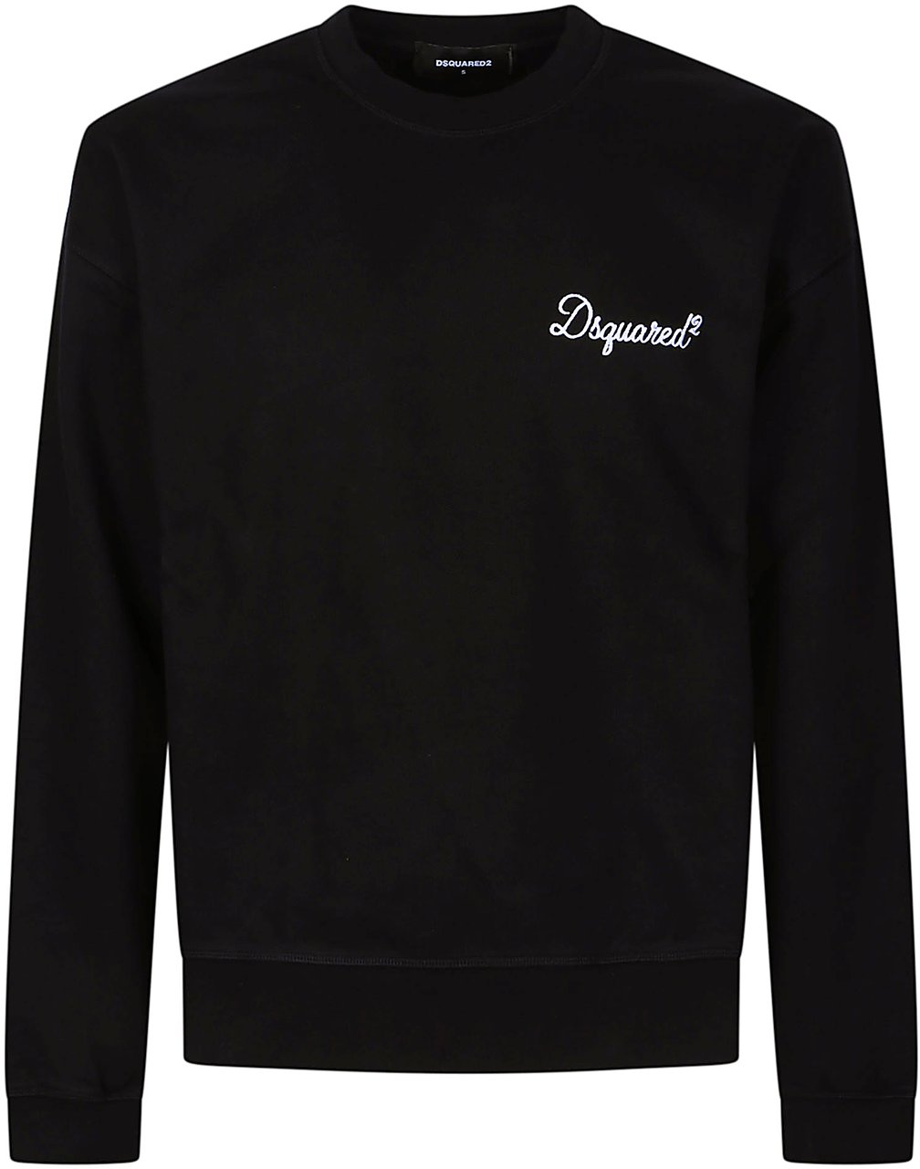 Dsquared2 Logo Signature Relax Fit Sweatshirt Black Zwart