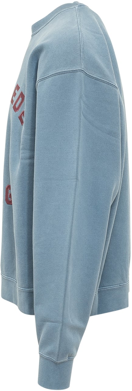 Dsquared2 SHORT WIDE CREWNECK Navy