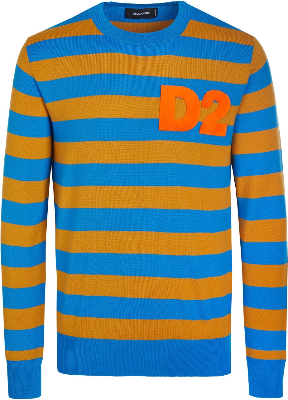 Dsquared2 Dsquared2 Pullover Blauw