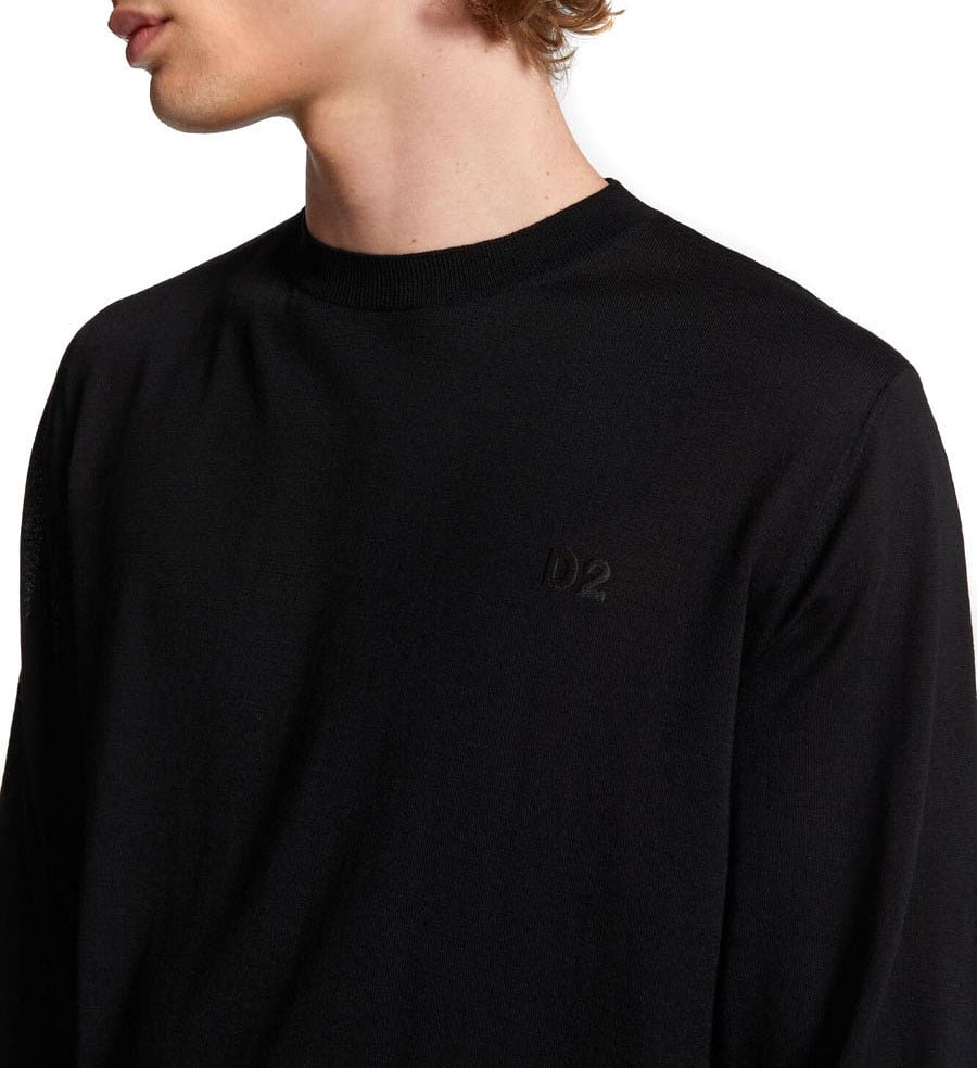 Dsquared2 Sweaters Black Zwart