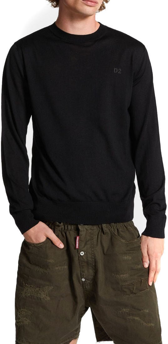 Dsquared2 Sweaters Black Zwart